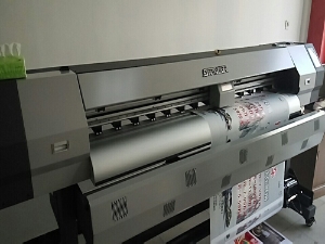无锡春天爱普生五代头写真机​调试成功